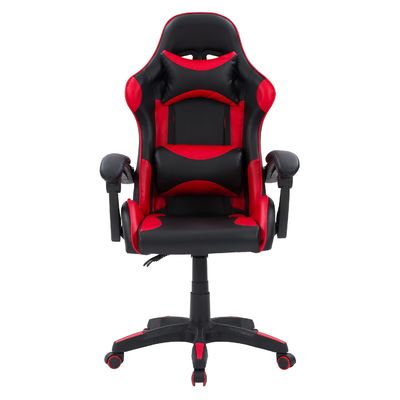 Chaise de jeu pour ordinateur en fer de type métallique avec repose-pieds pour un maximum de confort et de soutien