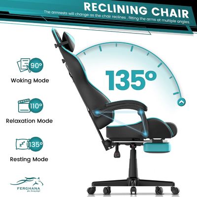 Chaises de course pour adultes et adolescents Chaise pivotante