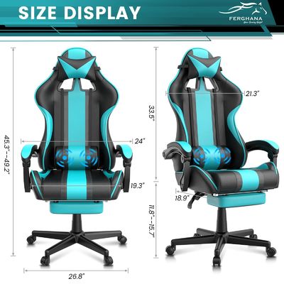 Chaises de course pour adultes et adolescents Chaise pivotante