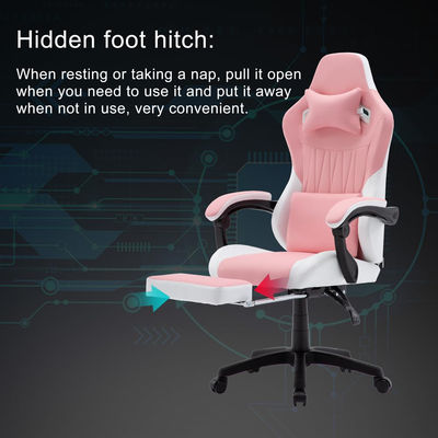 Chaise de jeu ALINUNU à dos haut Ergonomie et poids maximal recommandé de 300 livres