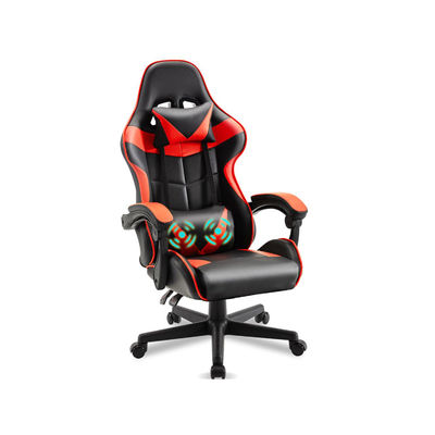 Chaise de jeu de course à dos haut ergonomie avec support lombaire ALINUNU