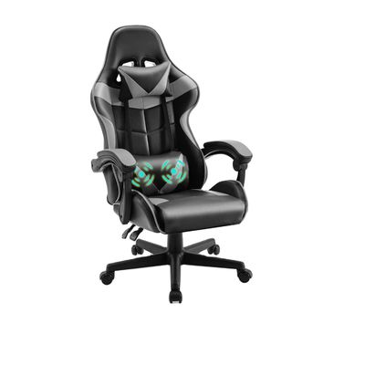 Chaise de jeu ALINUNU Chaise ergonomique à dos haut avec 3 ascenseurs à gaz et support lombaire