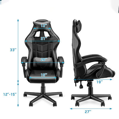 35Chaise de jeu de course de poids avec soutien lombaire