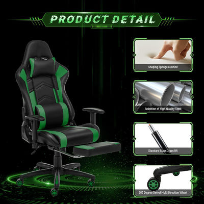 Chaise de course ergonomie à dos haut 300 livres Poids maximal recommandé