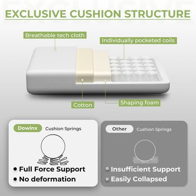 Chaise de jeu avec support lombaire de massage et repose-pieds dans un design moderne
