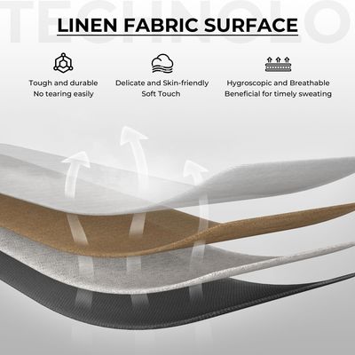 Chaise de jeu ergonomique de couleur personnalisée avec support lombaire de massage et hauteur réglable