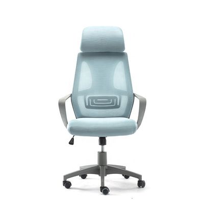 Améliorez votre expérience de travail avec notre chaise de jeu réglable bleu clair