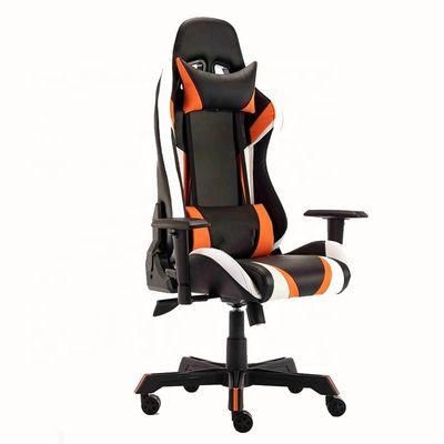 Chaise de jeux de course à dos élevé ergonomic pivotant PC