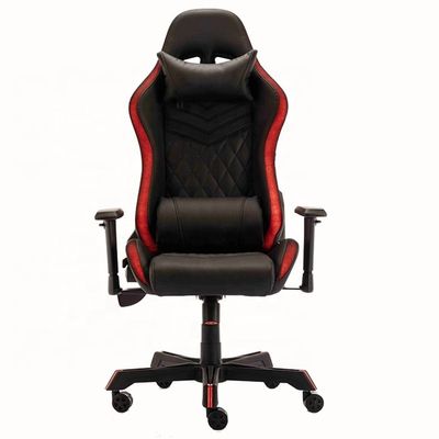 Chaise de jeux de course à dos élevé ergonomic pivotant PC