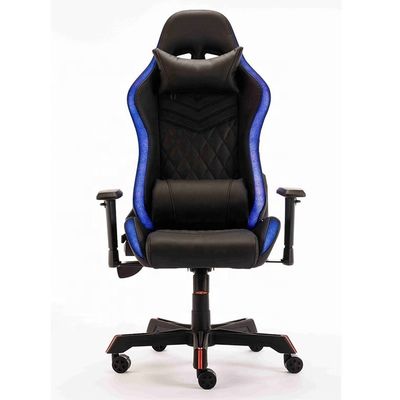 Chaise de jeux de course à dos élevé ergonomic pivotant PC