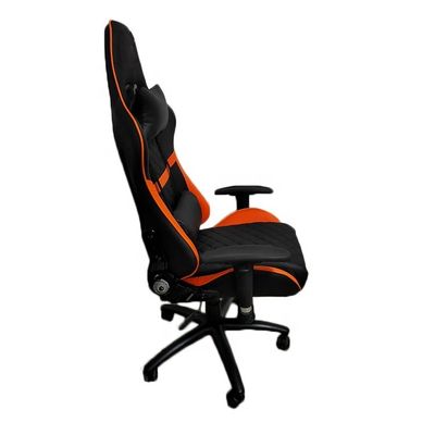 Chaise de bureau haute pivotante réglable pour les joueurs en cuir de style course Chaises modernes