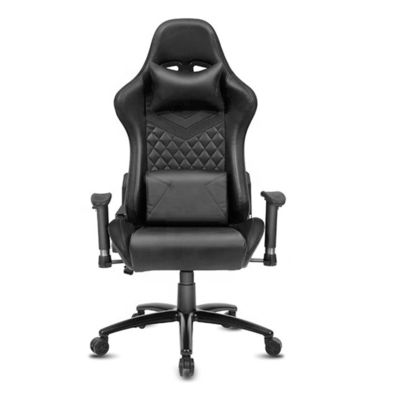 Lumière LED et télécommande chaise de jeu en PU Meubles de bureau en cuir synthétique