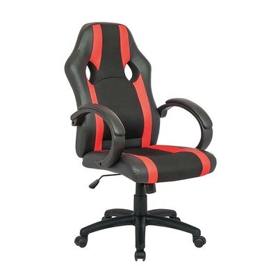 Chaises de jeux vidéo Chaise de bureau ergonomique en cuir synthétique et mousse mémoire