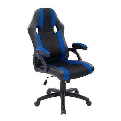 Chaises de jeux vidéo Chaise de bureau ergonomique en cuir synthétique et mousse mémoire