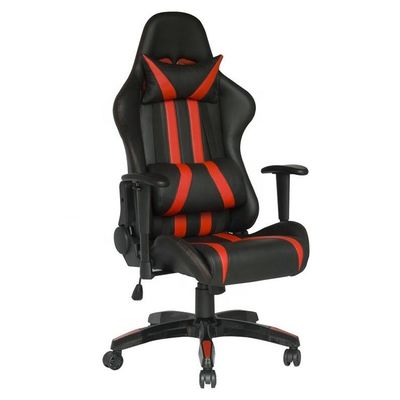 Chaise de jeu en cuir de course moderne chaise d'ordinateur pivotante ergonomique