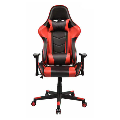 Chaise de jeu de course à bras réglable 2d avec cuir synthétique et conception de course