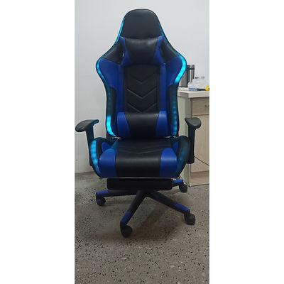 Chaise de jeu pivotante réglable avec logo brodé personnalisé et base tournante