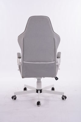 320 Blanc Kd Base métallique étoile rotative ergonomie bureau de luxe Chef chaise avec lifting à gaz