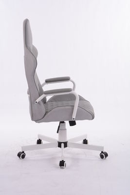 320 Blanc Kd Base métallique étoile rotative ergonomie bureau de luxe Chef chaise avec lifting à gaz