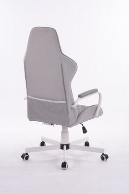 320 Blanc Kd Base métallique étoile rotative ergonomie bureau de luxe Chef chaise avec lifting à gaz