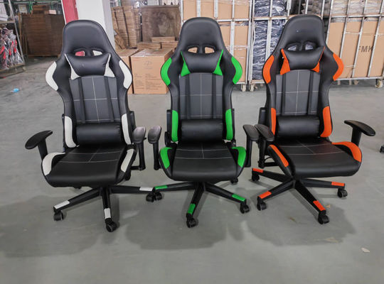 Chaise de jeu de course réglable en hauteur