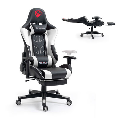 Livraison dans les entrepôts à l'étranger Chaise de jeu chaude avec pieds de repos réglable en hauteur
