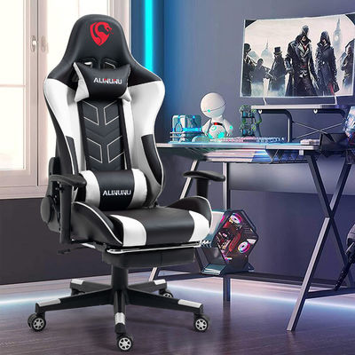 Livraison dans les entrepôts à l'étranger Chaise de jeu chaude avec pieds de repos réglable en hauteur