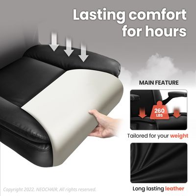 Chaise de jeu ergonomique pour l'emballage du courrier avec hauteur et dos réglables