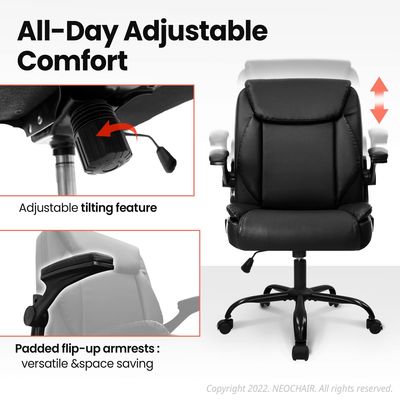 Chaise de jeu ergonomique pour l'emballage du courrier avec hauteur et dos réglables
