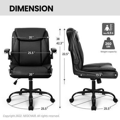Chaise de jeu ergonomique pour l'emballage du courrier avec hauteur et dos réglables