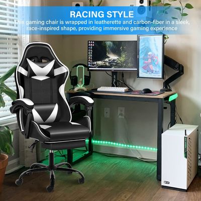 Chaise de jeu en métal réglable Chaise de bureau ergonomique pour un maximum de confort et de durabilité