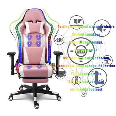 Améliorez votre expérience de jeu avec un fauteuil et un repose-pieds confortables