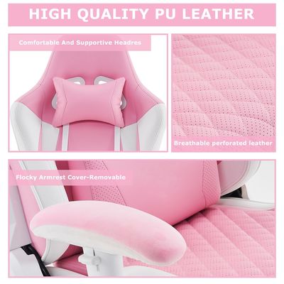 Chaise de jeu de couleur personnalisée Grand et haut fauteuil pour une expérience de course ergonomique