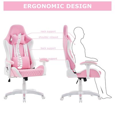 Chaise de jeu de couleur personnalisée Grand et haut fauteuil pour une expérience de course ergonomique