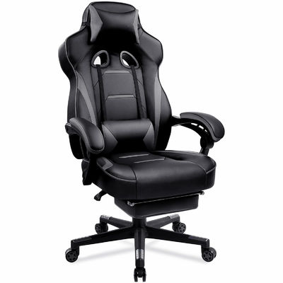 27.16&quot;D x 20.66&quot;W x 47.24&quot;H dans une chaise de jeu ergonomique avec pied et pied