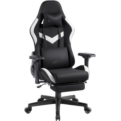 Chaise de jeu de bureau avec coussin à ressort de poche et accoudoirs 4D hauteur réglable