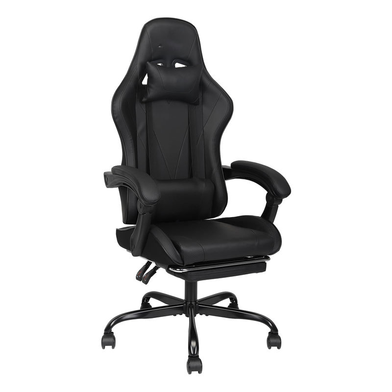 Poids maximal de 300 livres Chaise de jeu à dos haut avec repose-pieds et fonction de fauteuil