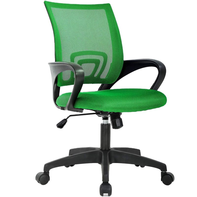 ALINUNU Navy Green Mesh Computer Chair Le choix idéal pour les dirigeants et les bureaux nationaux