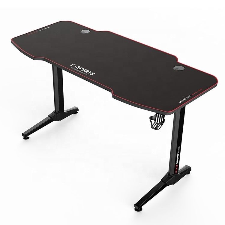 Bureau de jeu portable en forme de L pour meubles de bureau à domicile