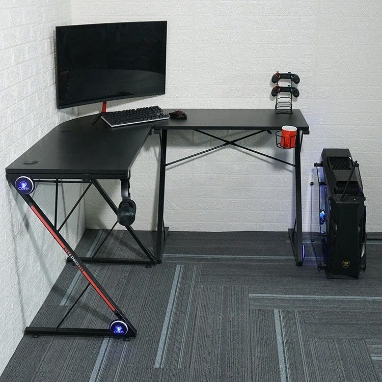 Table de jeu ergonomique hauteur réglable Table lumineuse de jeu avec L*W*H 1300*500*782mm