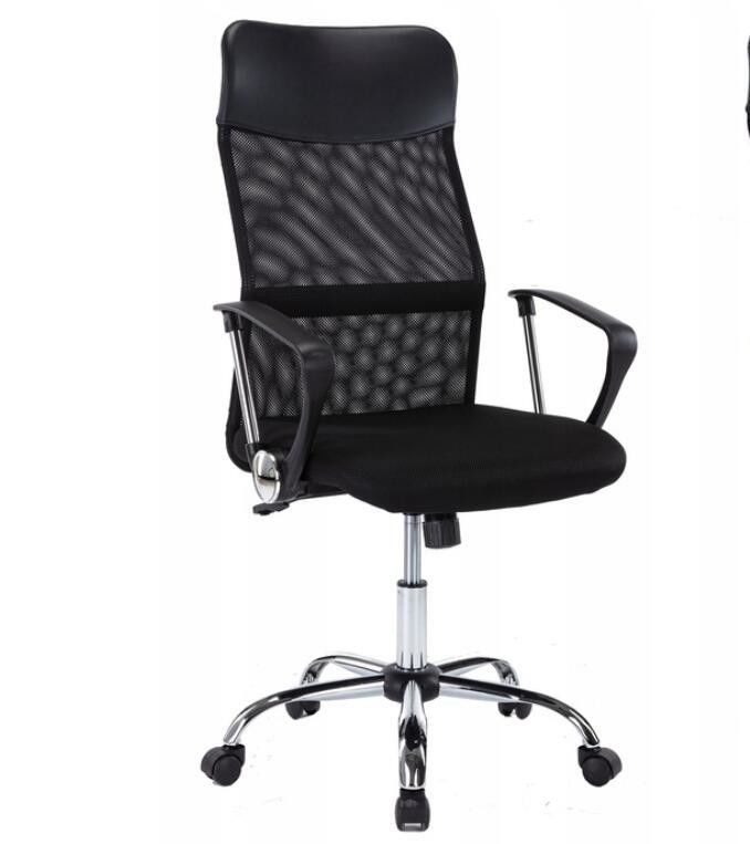 Espace de travail moderne Chaise de bureau pivotante avec cadre en acier inoxydable et couleur personnalisée
