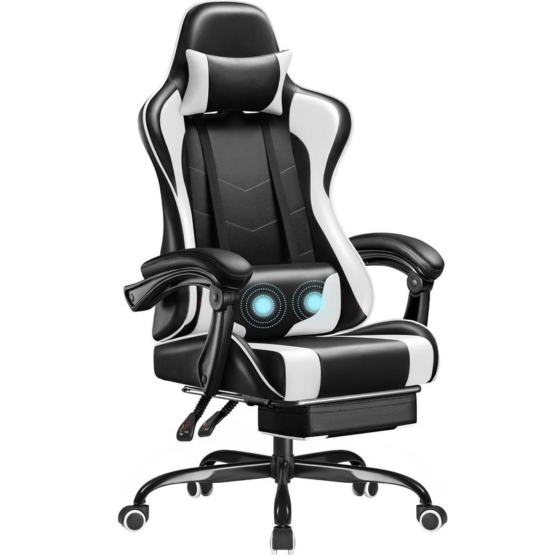 Chaise de jeu ALINUNU avec support lombaire ou salle de jeu Salle de séjour 18.5 &quot;D x 23.6&quot;W x 50.4&quot;H