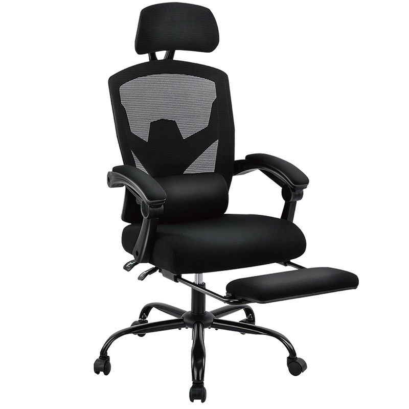 Chaises à rouleaux pivotantes en treillis arrière pour bureau 360 pivotante / hauteur réglable 34,4 livres