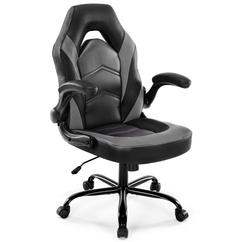 Chaise de jeu réglable en hauteur idéale pour le bureau et la maison 27.76&quot;W x 45.67&quot;H x 25.39&quot;D