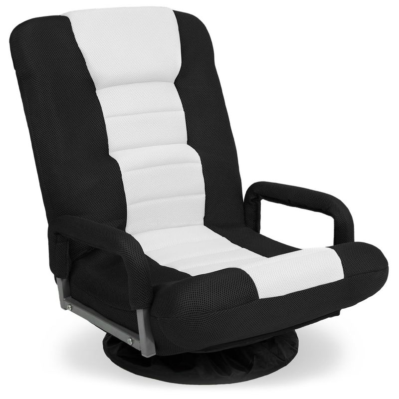 Chaise pivotante ALINUNU 360 degrés fauteuil à plancher polyvalent Rocker pour télévision 17 livres