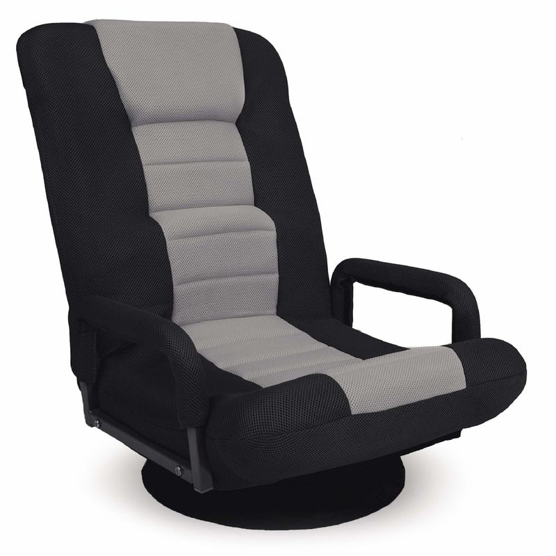 Chaise de jeu pivotante à 360 degrés Rocker de chaise de plancher polyvalent pour télévision couleur personnalisée