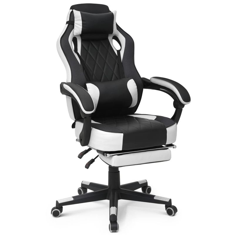 Chaise de jeu en cuir en PU personnalisée avec fonctionnalité pivotante