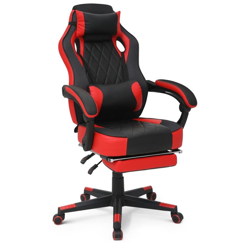 Moderne fauteuil de jeu ergonomie pour ordinateur fauteuil de course en cuir en PU