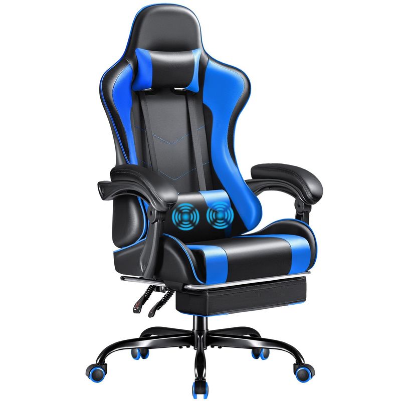 OEM ODM Chaise de jeu vidéo pour ordinateur de course avec repose-pieds et repose-tête en couleur personnalisée
