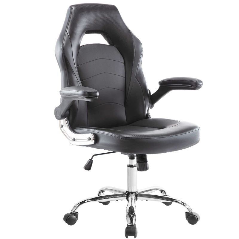 La chaise de jeu ergonomique d' ALINUNU avec support lombaire 360 rotation et réglage de hauteur